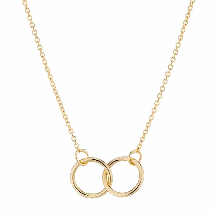 Interlocking Rings Necklace