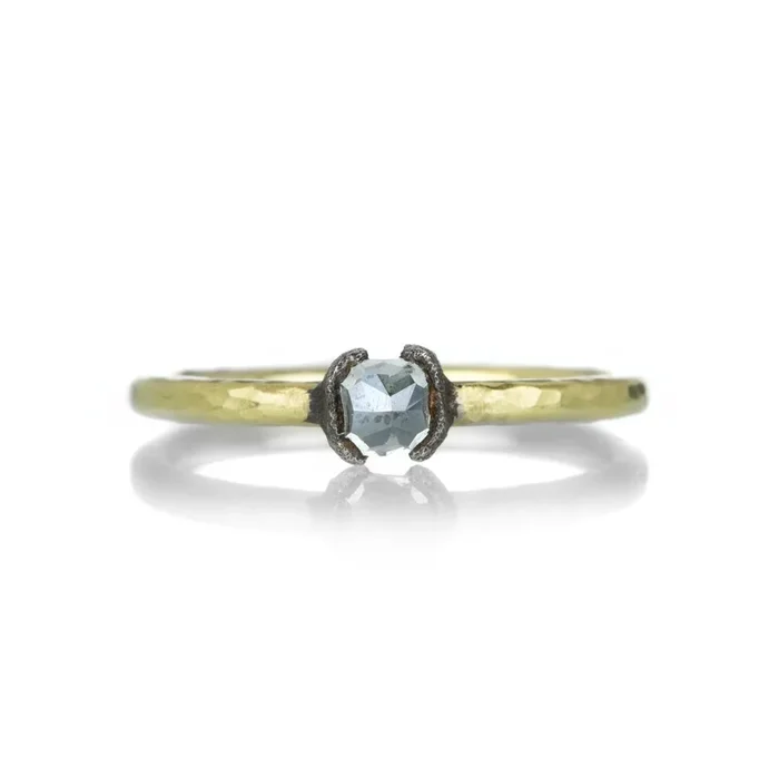 Inverted Square Diamond Ring