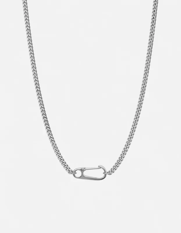 Ira Chain Necklace, Sterling Silver