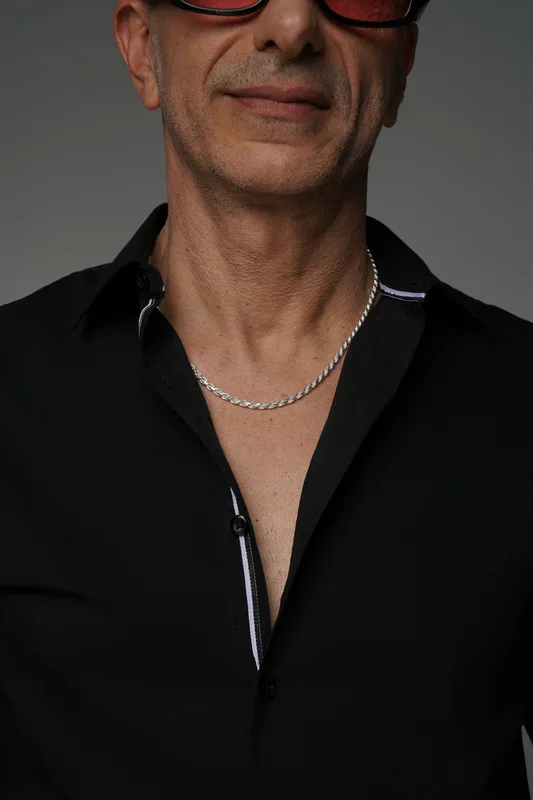 Italian 925 Sterling Silver Men’s Rope Necklace, Sterling Silver Necklace, Men’s Necklace