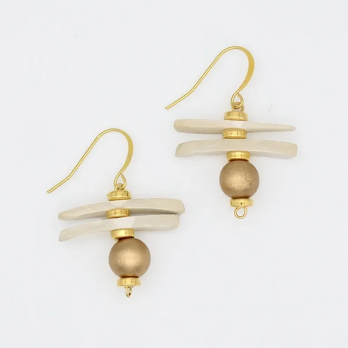 Ivory Skylar Coastal Aura Earrings