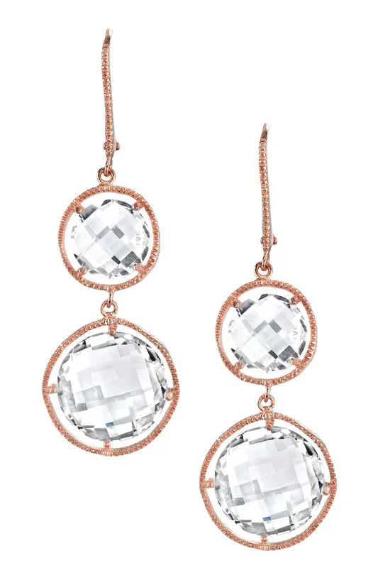 Jacqueline Double Drop Earrings