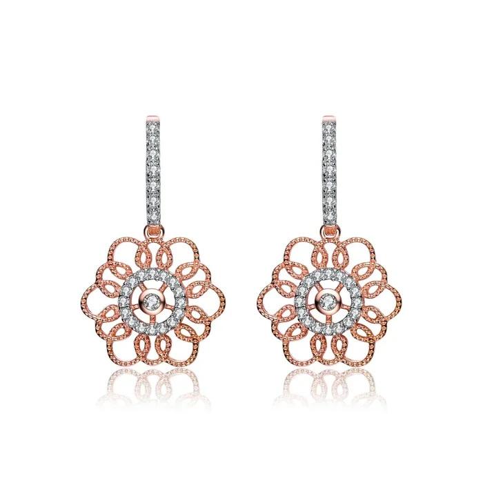 Jacqueline Statement Flower Earrings