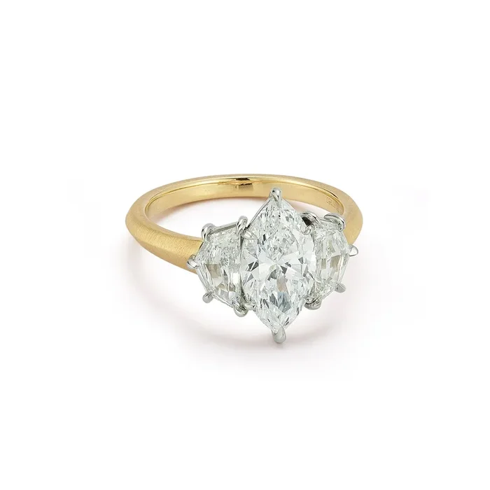 Jenny Three Stone Ring (3.11tcw)