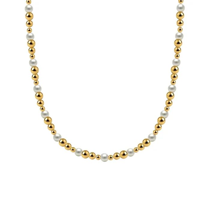Jolie | Gold Filled Beaded Necklace