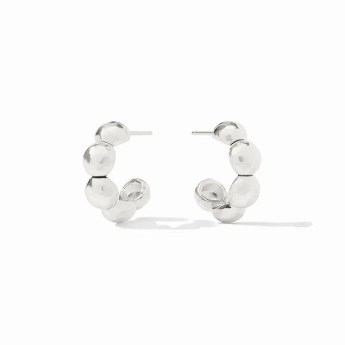 Julie Vos Silver Solara Nova Hoop