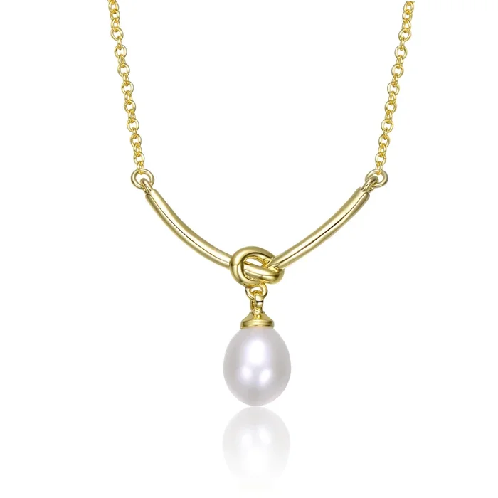 Juliette Pearl Couture Y-Shapped Necklace