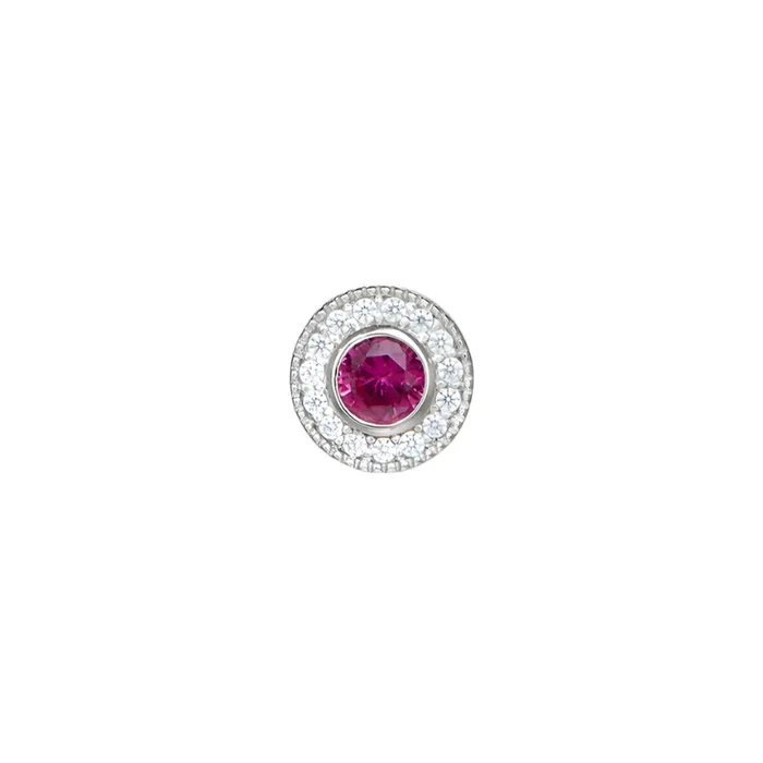 July Birthstone Bracelet Charm