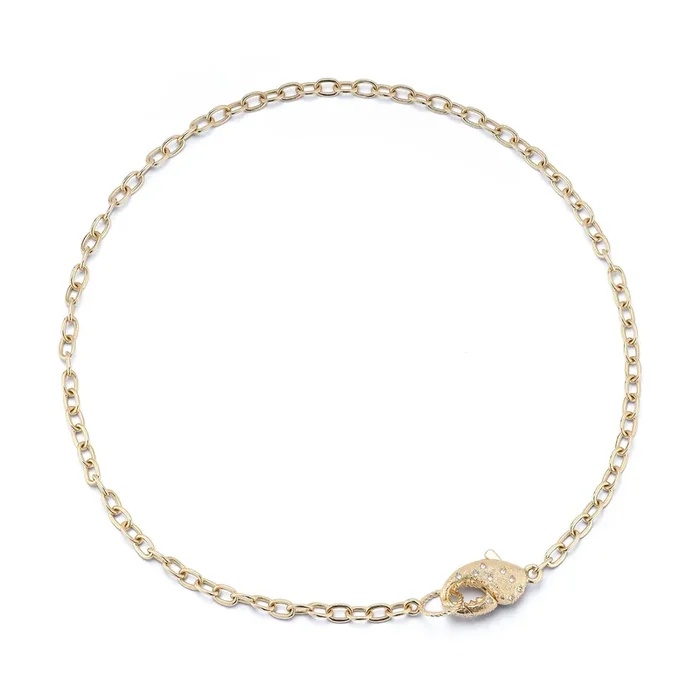Jumbo IT’S A LOBSTER CLASP Handmade Link Necklace