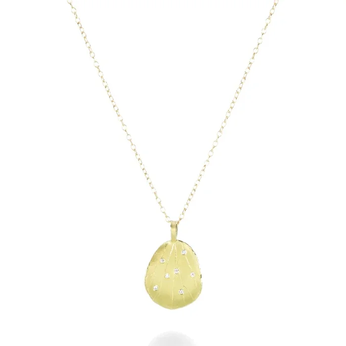 Jumbo Petal Pendant Necklace