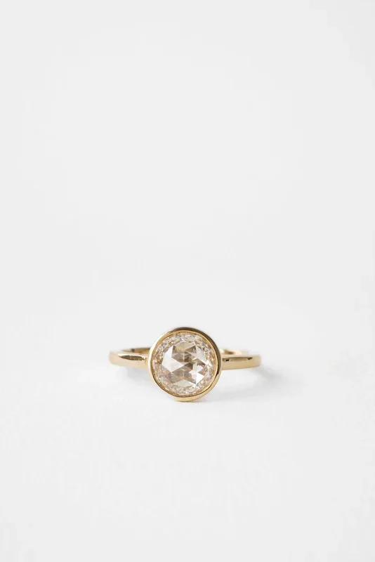 June Bezel | Antique Cut || Rose Round