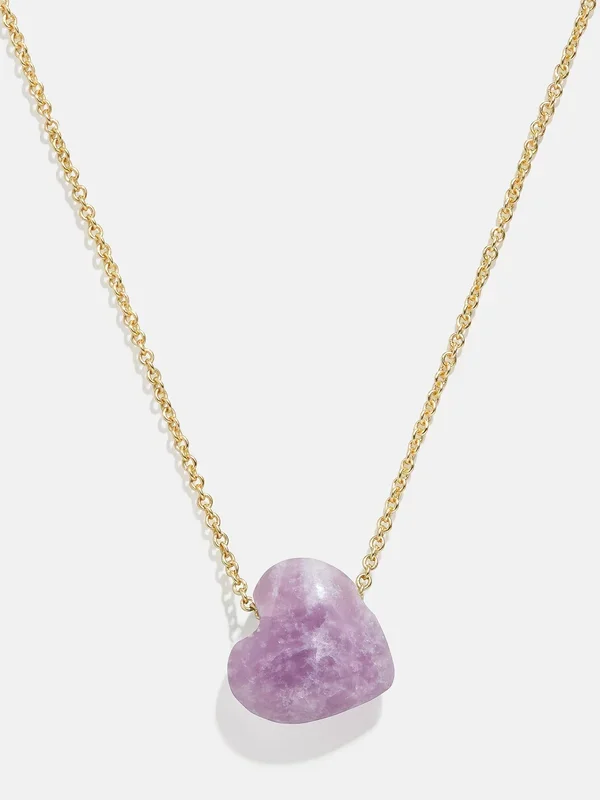 Juno Pink Lepidolite Necklace – Pink Lepidolite Stone