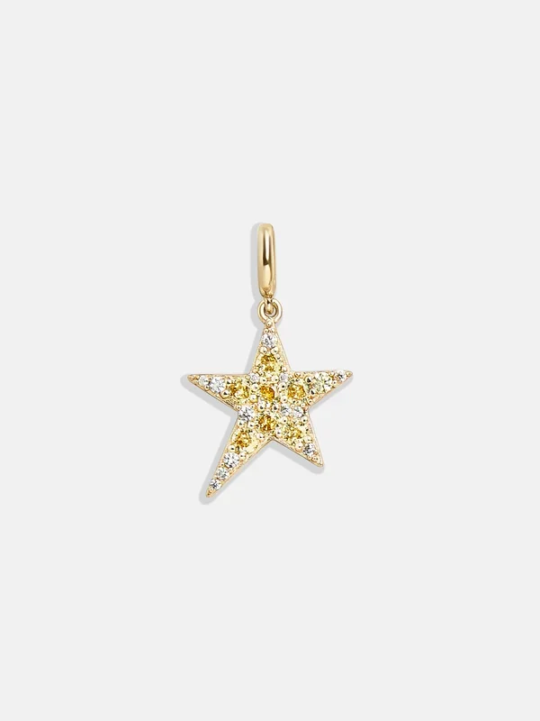 Just For Fun Cluster Charm – Pave Star