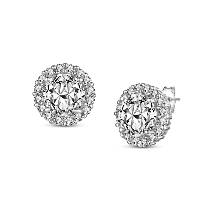 Justine Elegant Round Earrings