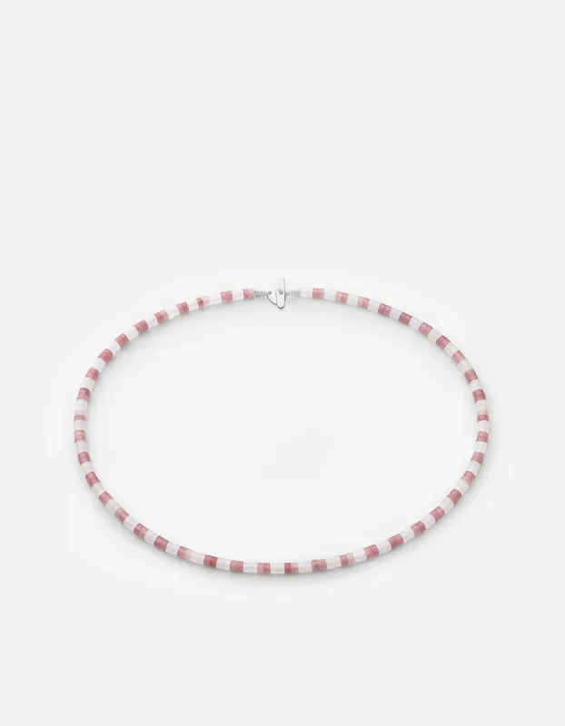Kai Blush Choker, Sterling Silver