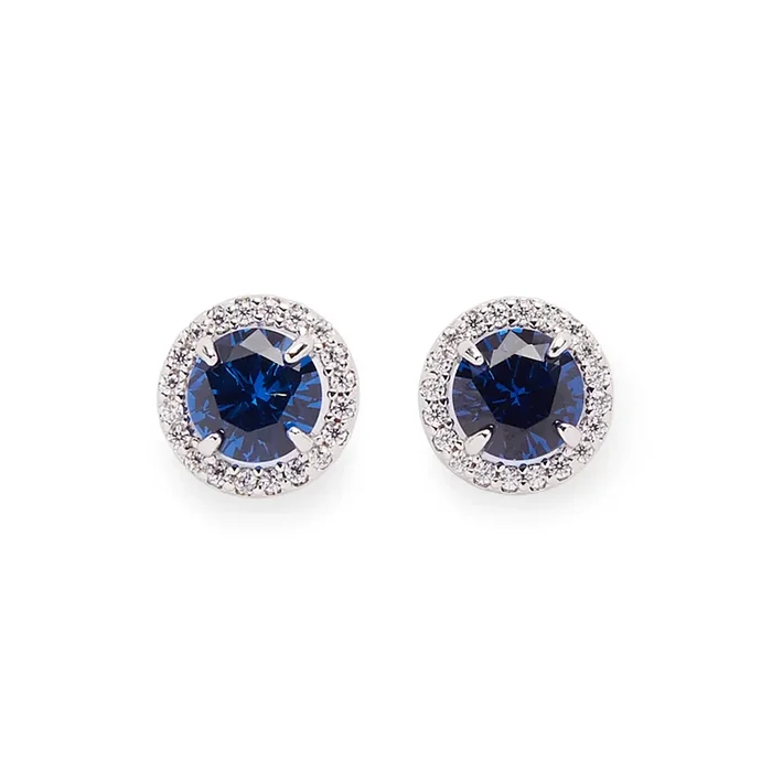 Kate Studs in Deep Blue