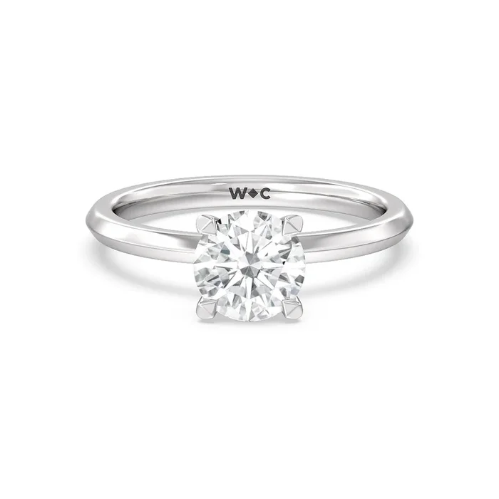 Knife Edge Shank Studded Kite Basket Solitaire Engagement Ring – Home Preview