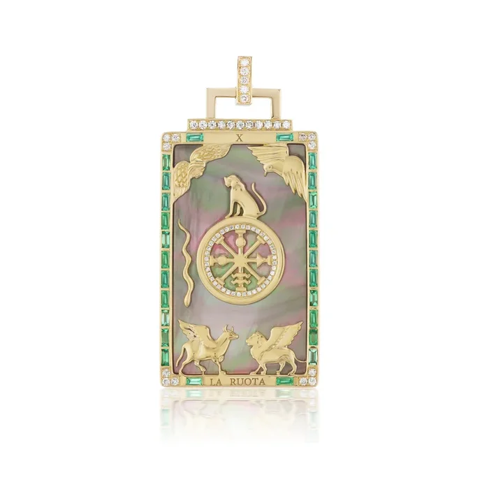 La Ruota Tarot Card