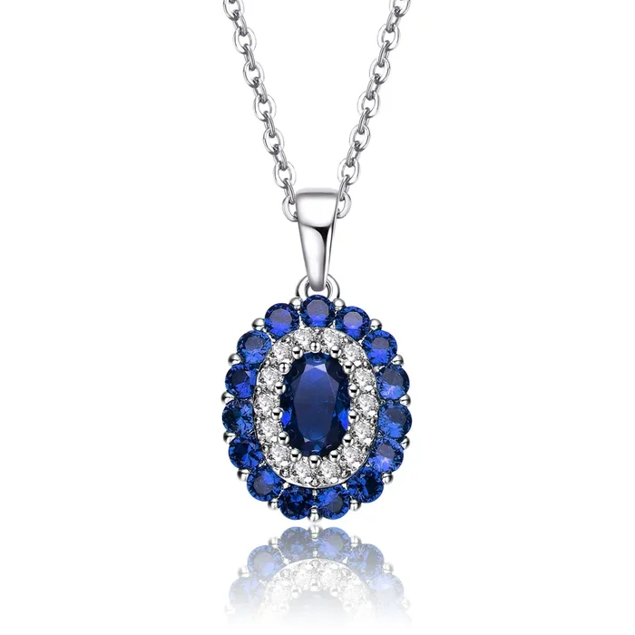 La Scene Sapphire Couture Pendant