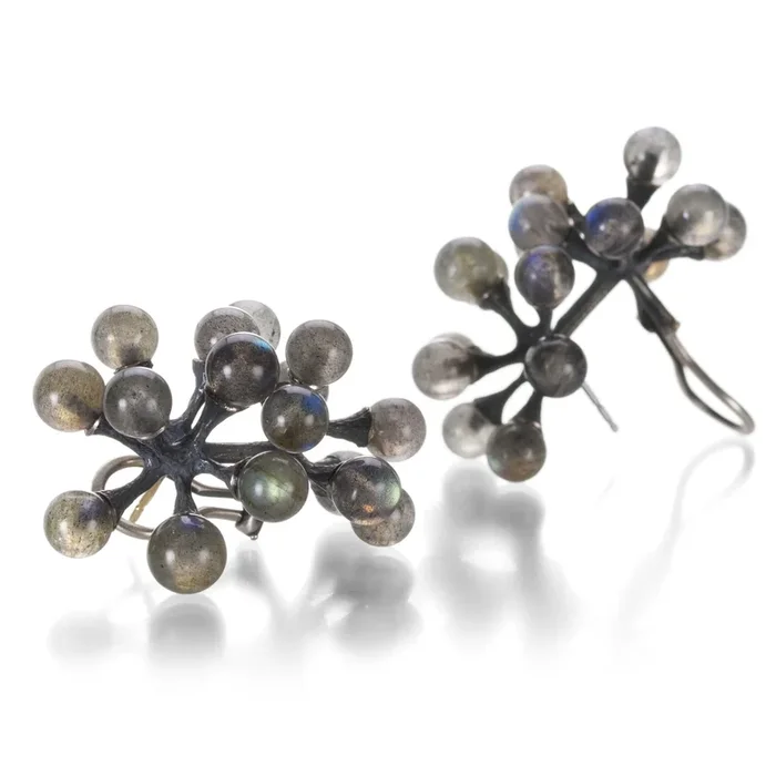 Labradorite Double Jacks Earrings
