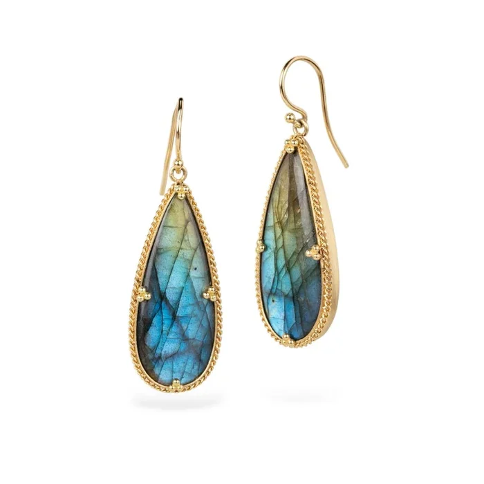 Labradorite Sunrise Earrings
