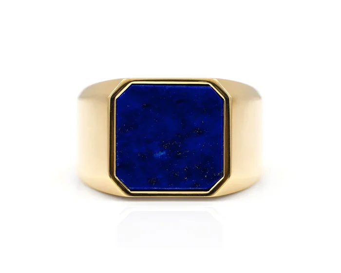 Lapis Signet Ring