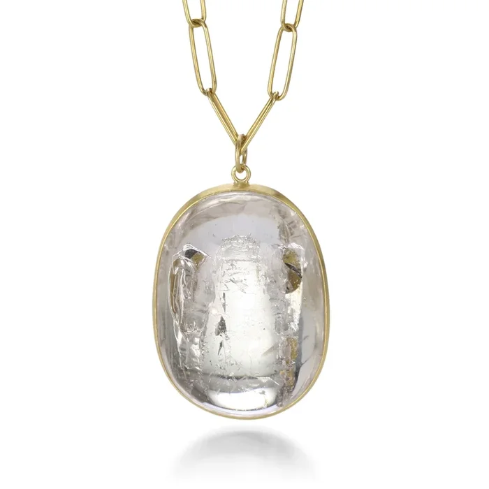 Large Enhydro Quartz Pendant (Pendant Only)