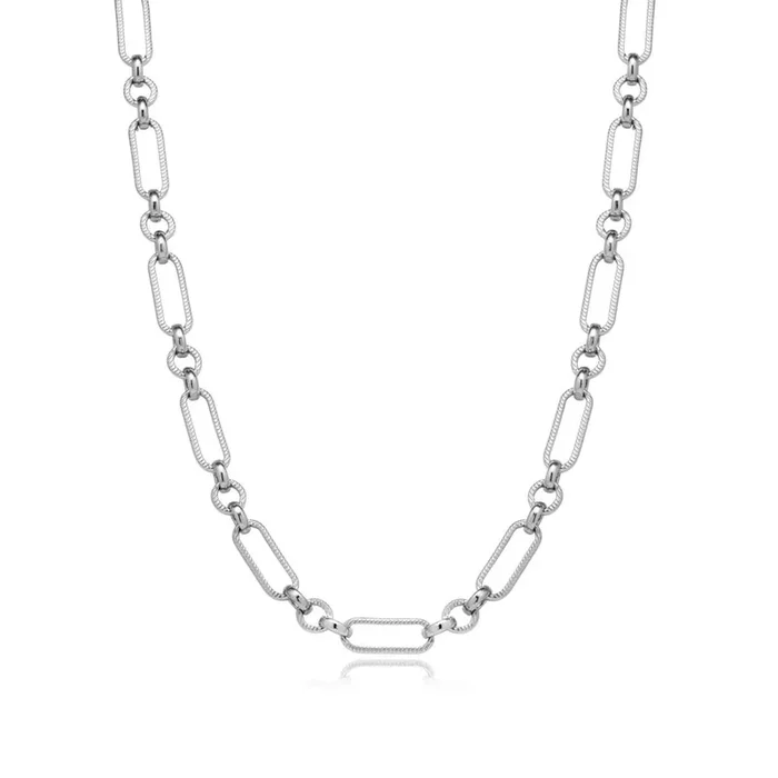 Layering Figaro Chain Necklace (Silver)