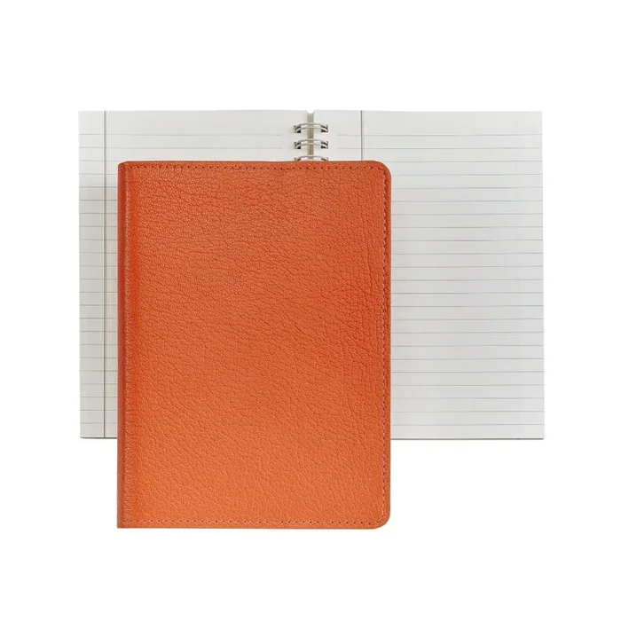 Leather 7″ Wire-O-Notebook