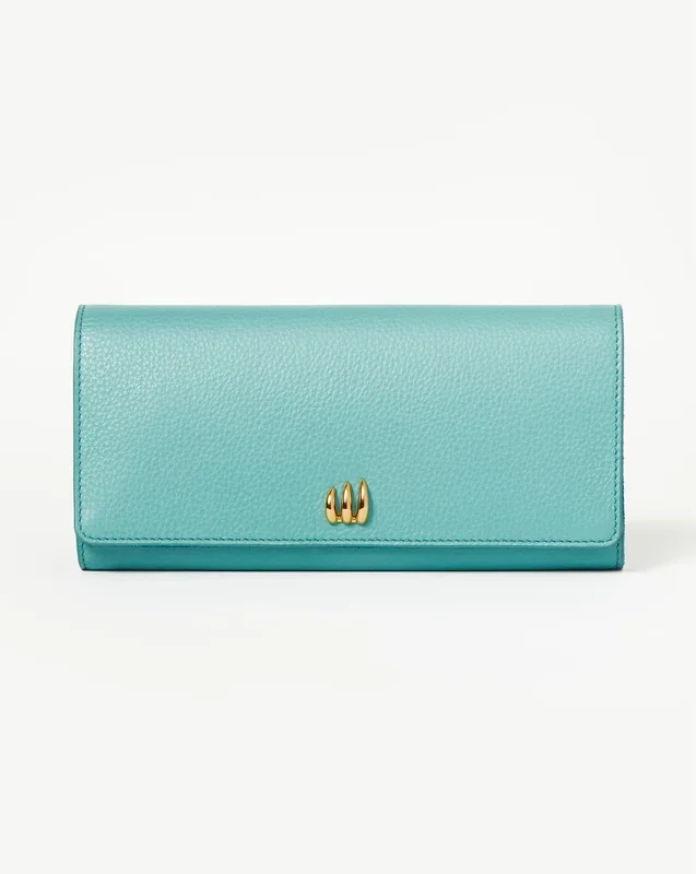 Leather Jewellery Roll | Lapis Blue