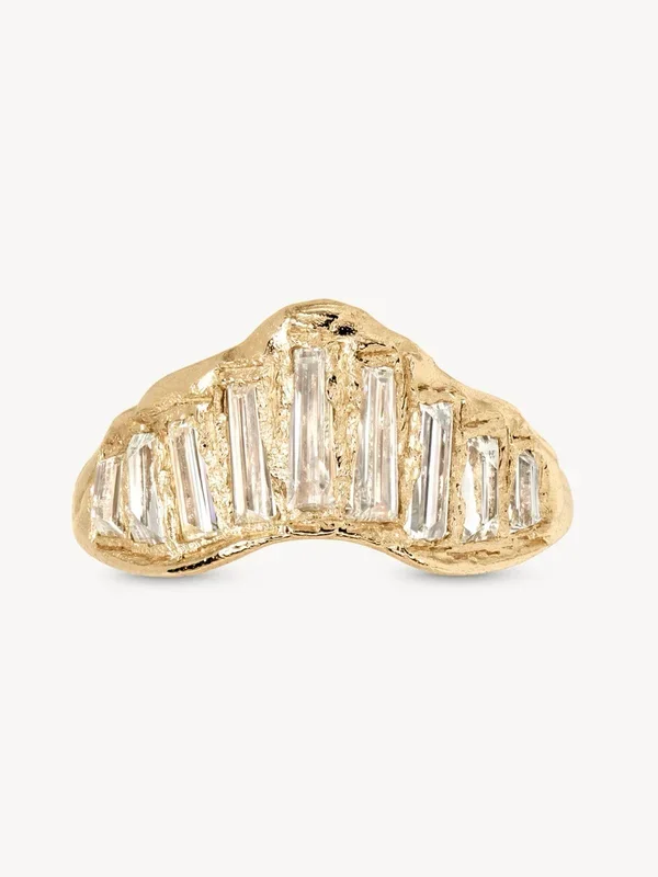 Lemon Baguette Diamond Ring