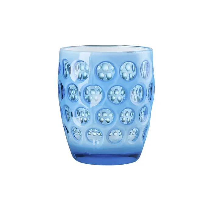 Lente Tumbler, Set of 6 Turquoise