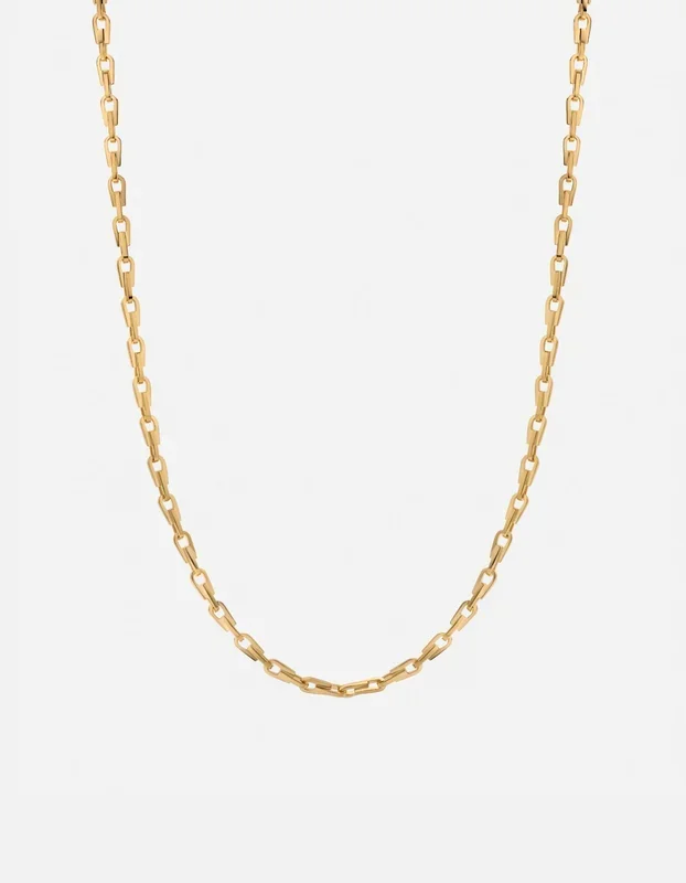 Leon Necklace, Gold Vermeil