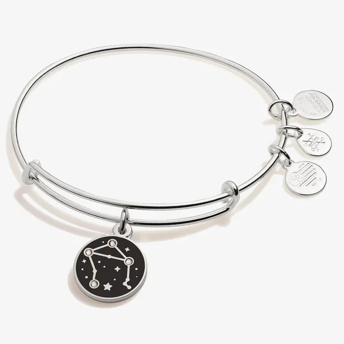 Libra Zodiac Charm Bangle
