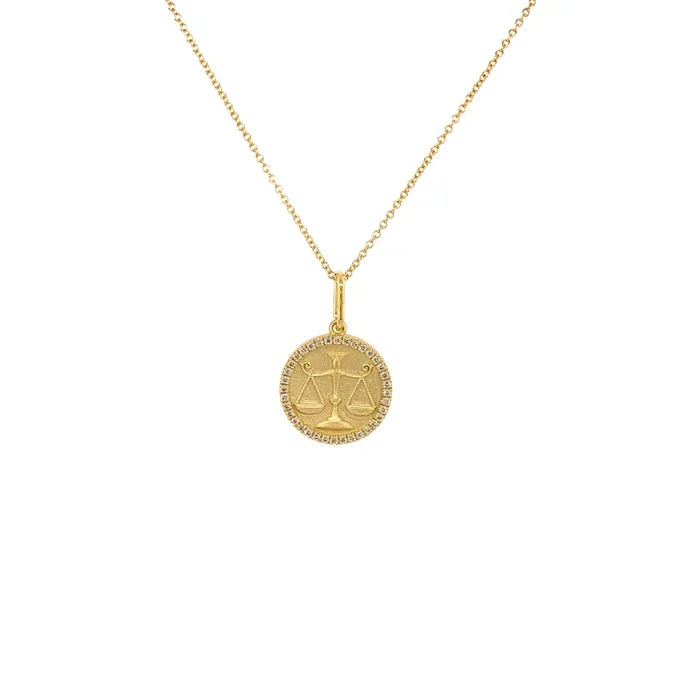 Libra Zodiac Pendant September 24 – October 23