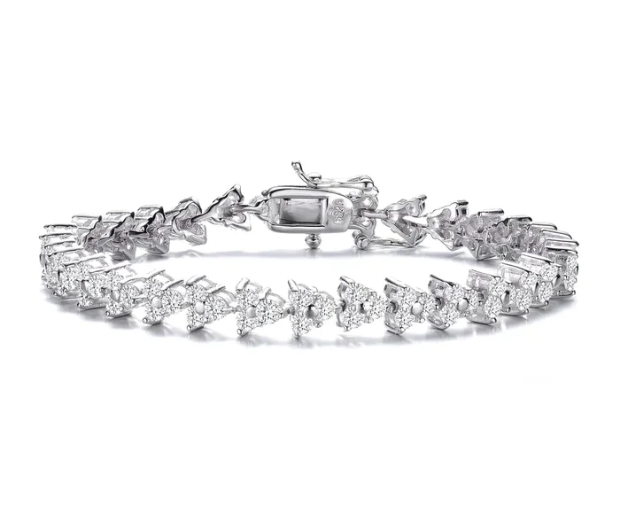 Lierre Triangular Link Bracelet