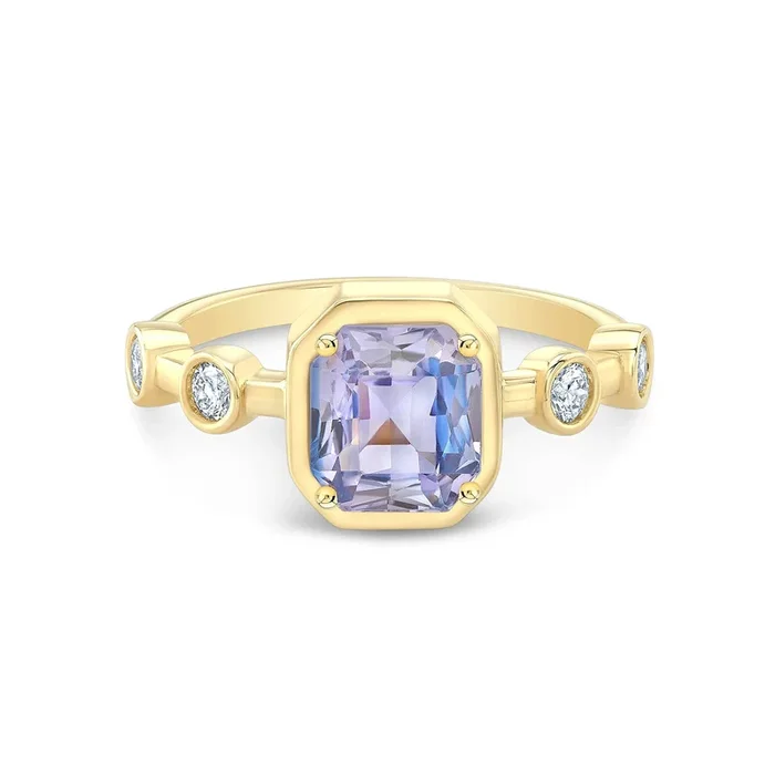 LILAC FLORA SAPPHIRE RING