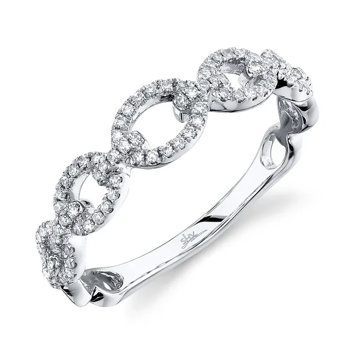 Link Diamond Ring