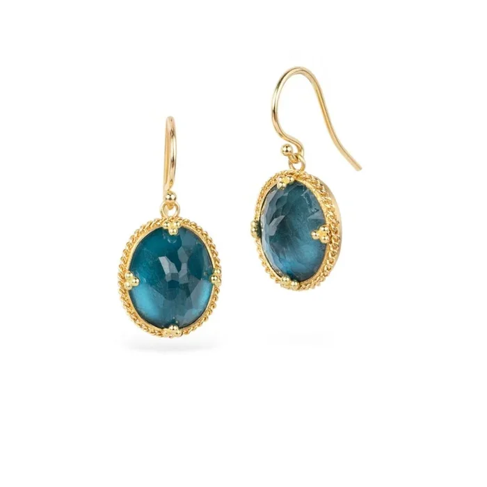 London Blue Topaz Earrings