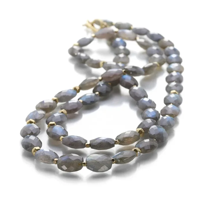 Long Labradorite Necklace