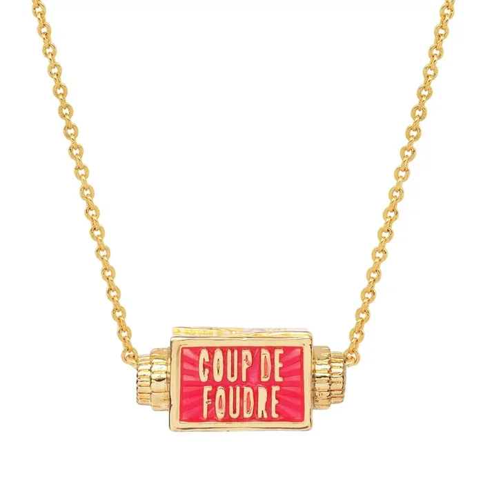 Love at First Sight Spinner Pendant Necklace