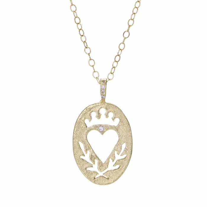Love Conquers Pendant Necklace