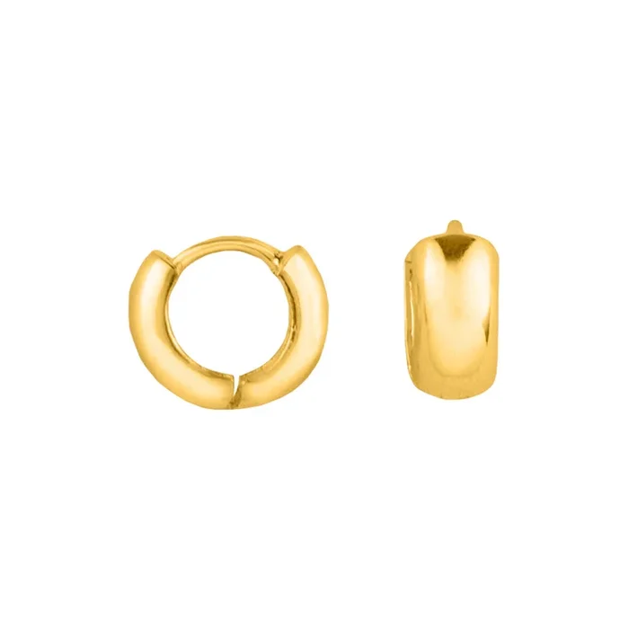Low Profile Clicker Huggies in Gold – Wide
