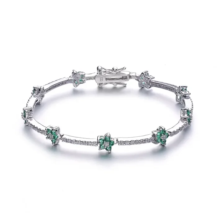 Lucie Statement Flower Bracelet
