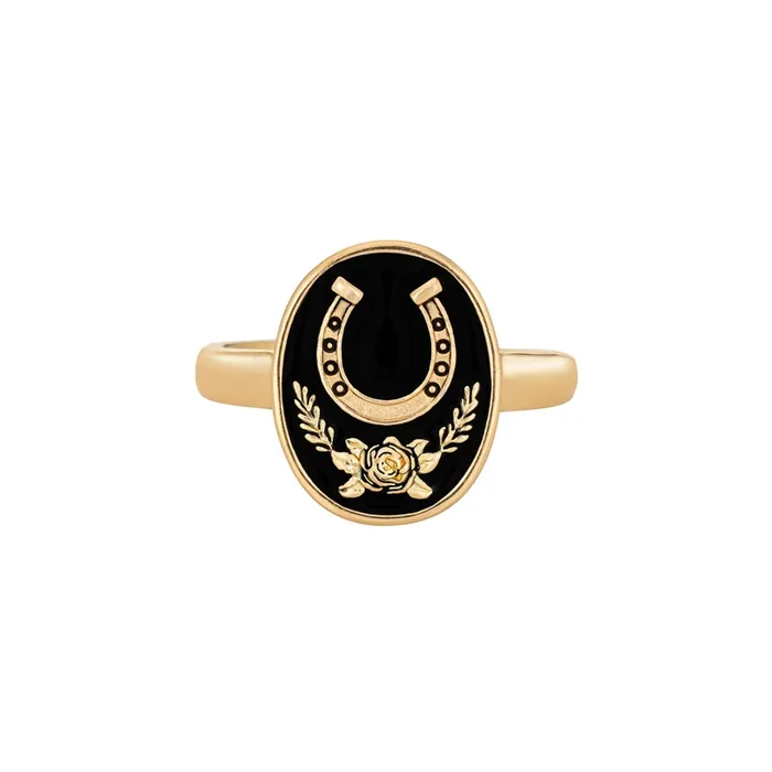 Lucky Horseshoe Ring