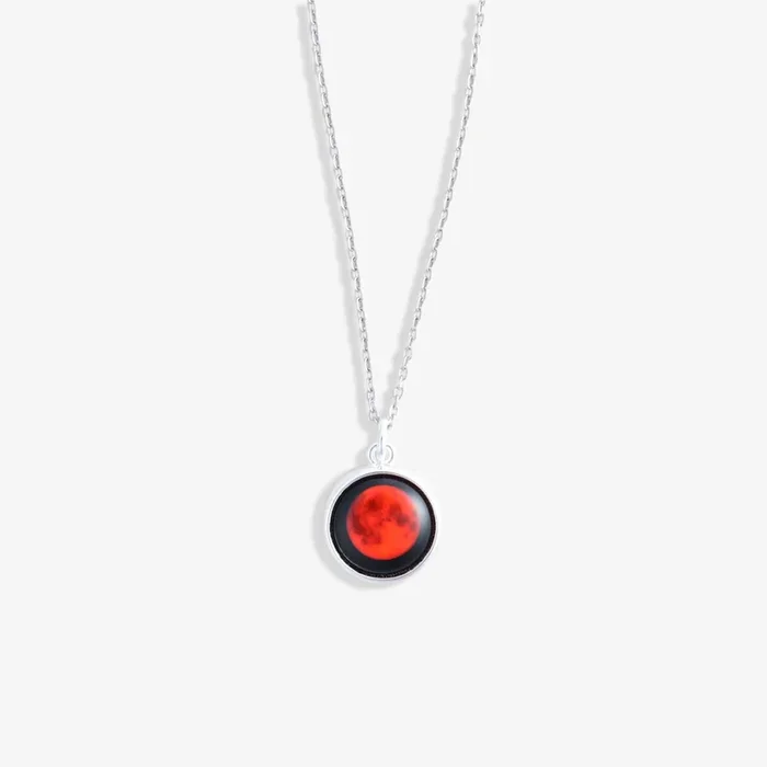 Lunar Eclipse Shadow & Light Necklace