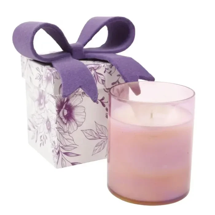 Lux Fragrances Veranda Flower Box Candle – 14oz