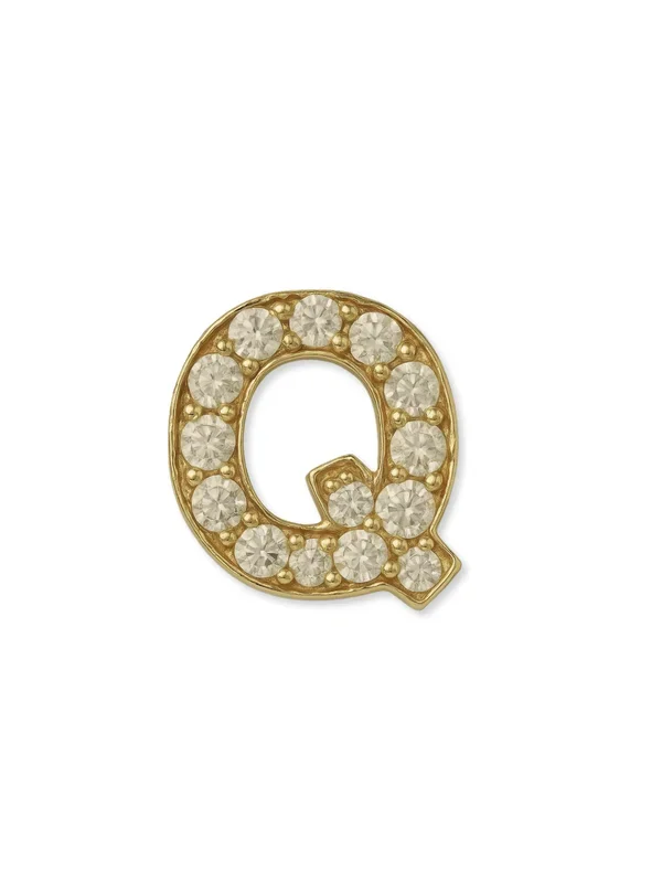 LUX Letter Slide Charms Letter Q