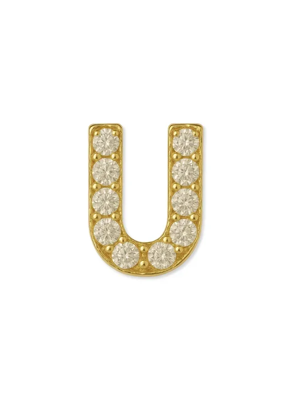 LUX Letter Slide Charms Letter U