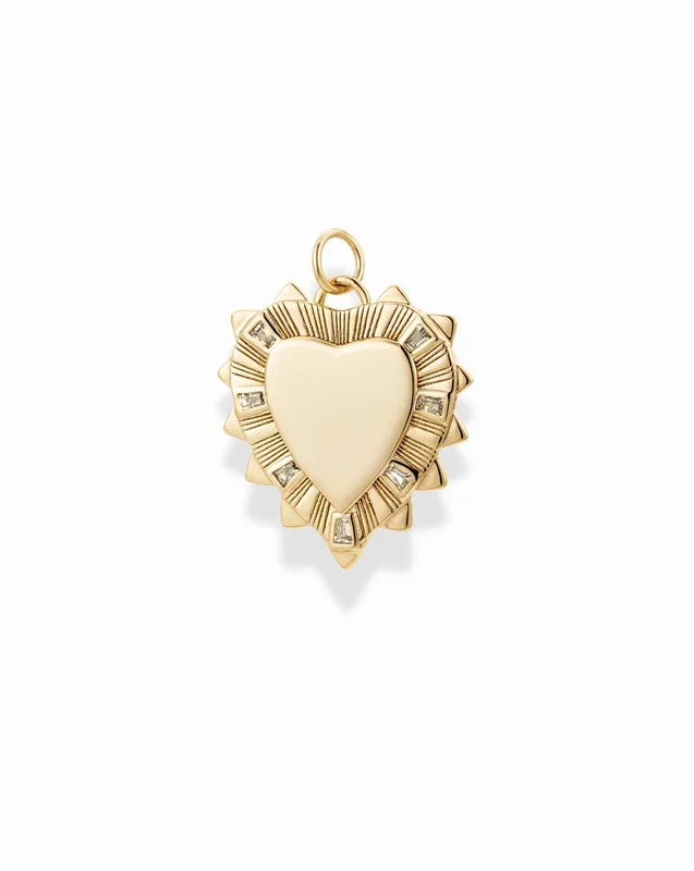 Lynn Engravable Heart Charm